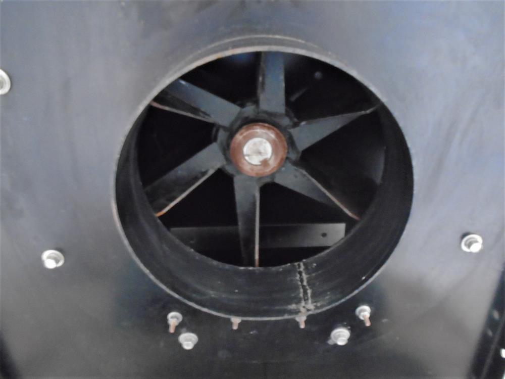 Chicago Blower Size 11 Industrial Fan with 7.5 HP Baldor Reliance Motor